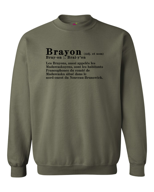 Définition du brayon