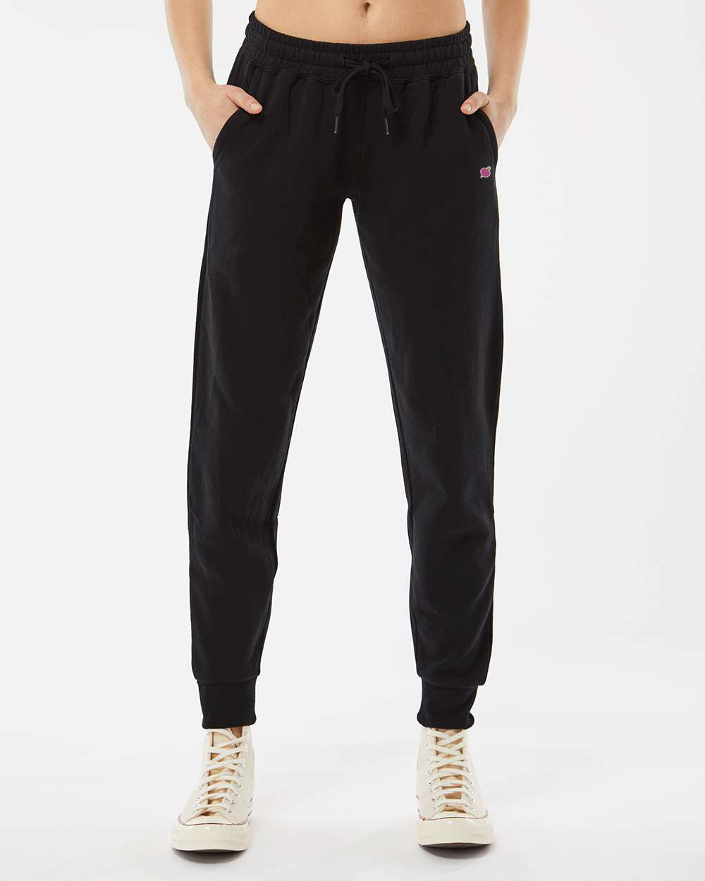 Pantalon molletonné California delavé pour femmes